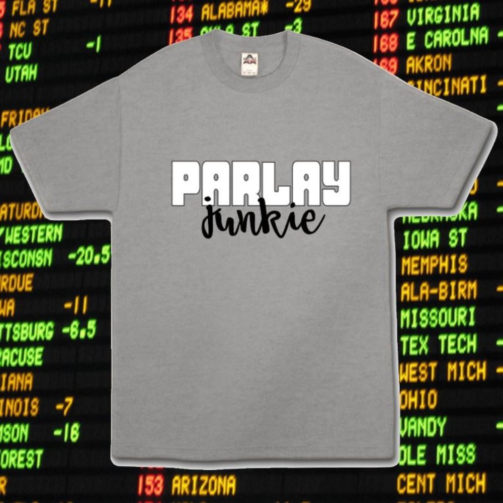 Degenerate Morals Original " Parlay Junkie " Sports Betting Gambling Sportsbook